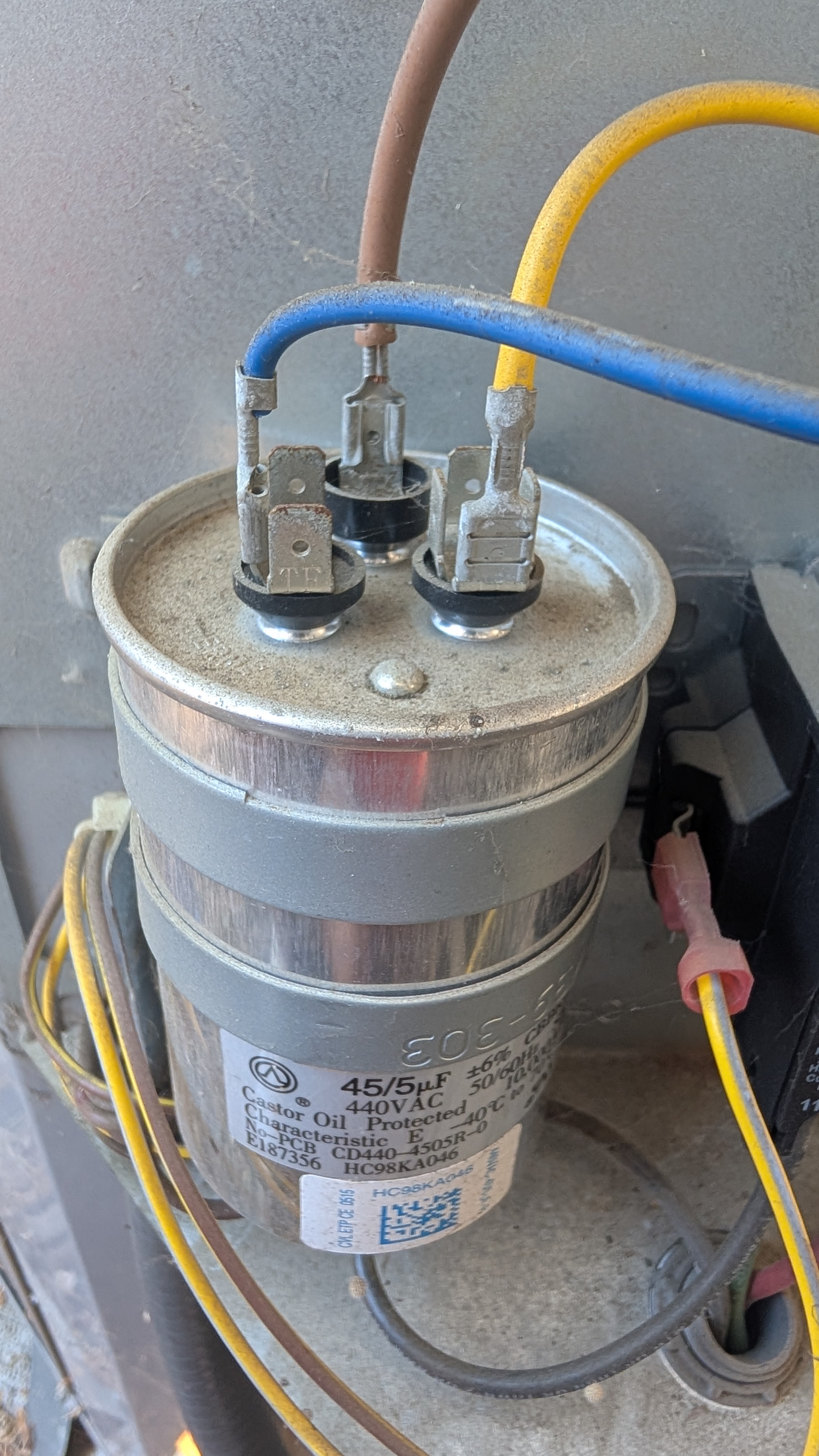 Capacitor replacement
