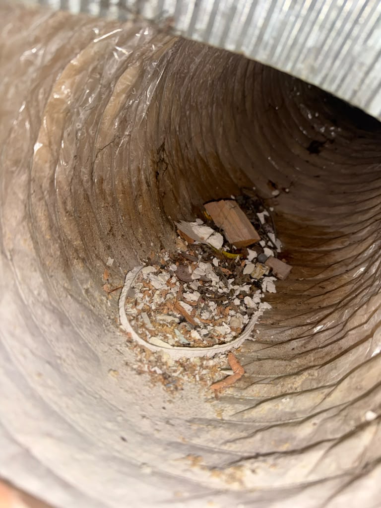 Duct Before Cleaning